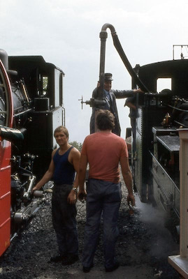 BRB Planalp, Wasserfassen, 1980