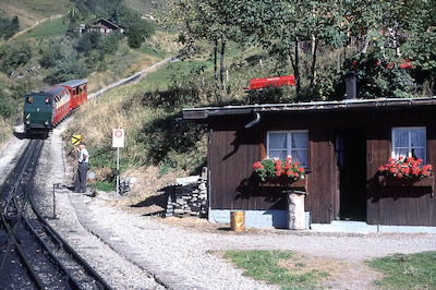 BRB Planalp, Station, 1983
