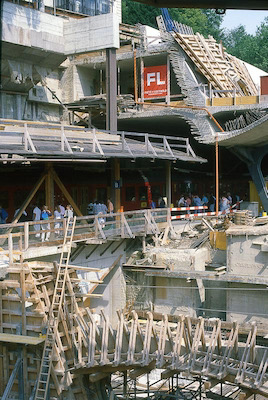 SBB Zürich-Stadelhofen, Umbau, Fj. 1988