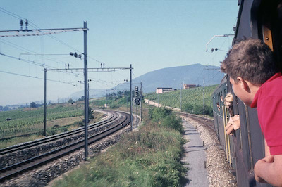 SBB Auvernier, Abzweigung ins Traverstal, 1966