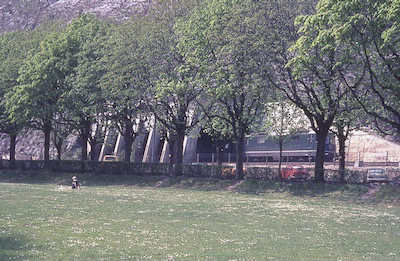 SBB Biel, neuer Tunnel, 1976