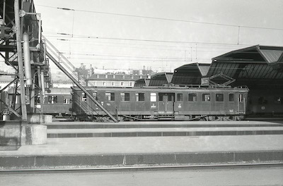 SBB Be 4/6 Triebwagen, Zürich HB, 1957