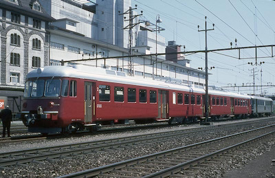 SBB Pratteln, Goldküstenexpress, Überfuhr, 1966