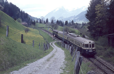 SEZ Blauer Pfeil, Niesen, 1963