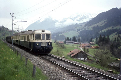 SEZ Blauer Pfeil, Niesen, 1963
