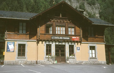 MC Le Châtelard-Frontière, Stationsgebäude, 1967