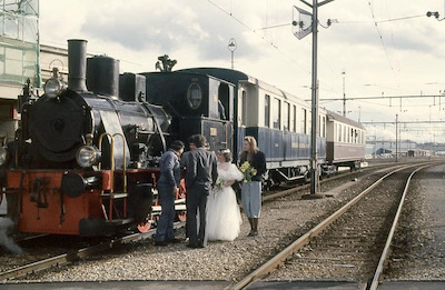 ÖBB Oensingen, Hochzeitszug, 1988