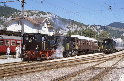 ÖBB Balsthal, Dampfzug, 1991