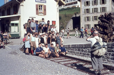 SBB Station Noiraigue, 1966