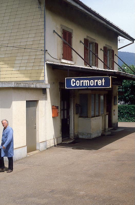 SBB Bahnhof Cormoret, 1984