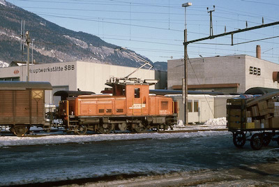 RhB Chur, Rangierlok, 1987