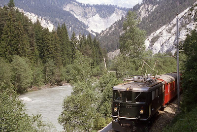 RhB Versam-Valendas, 1988