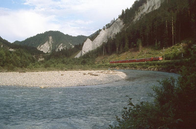 RhB Vorderrhein, Versam, 2002