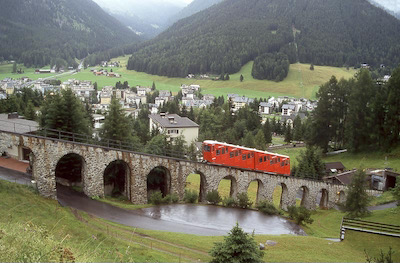 DPB Viadukt ob Davos, Frühjahr 1997