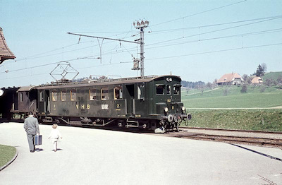 VHB Be 2/4 Weier i. E., 1959