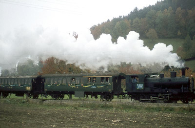VHB Historischer Zug 75 Jahre LHB, Walki/Rohrbach, 1964