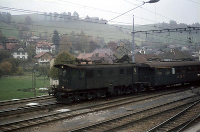 EBT-Lok Be 4/4, Huttwil, 1964