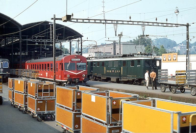SBB Luzern, VHB, Brünig, 1981