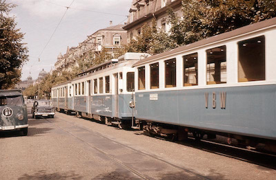 VBW Bern, Thunstrasse, 1962