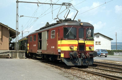 SBB Birrwil, Seetal-Schreckfarbe, 1982
