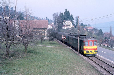 SBB Birrwil, RBe 4/4, Schreck, 1989