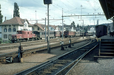 SBB Bahnhof Beinwil am See, 1966