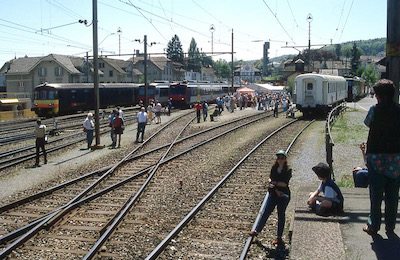 SBB Beinwil am See, Bahnhoffest, 1995