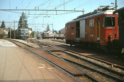 SBB Beinwil am See, Kniemanöver, 1975