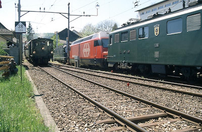 SBB Beinwil am See, Lok-Parade, 3.8 %, 1995