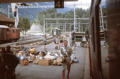 RhB Bahnhof Reichenau, 1966