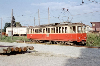 LJB Triebwagen, Langenthal, 1963