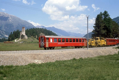 RhB Celerina, Kirche S. Gian, 1991