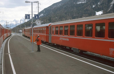 RhB Sagliains, Kreuzung, 2000