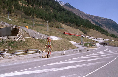 RhB Sagliains, Verladeanlage, 1998