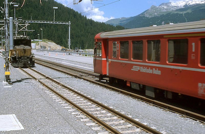 RhB Autozug, Klosters - Selfranga, 2001