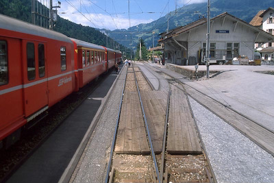 RhB Schiers, Kreuzung, 1997