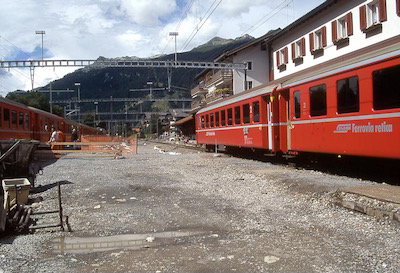 RhB Klosters, Kreuzung, Fj. 1997