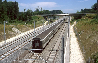 SBB, Herzogenbuchsee-Langenthal, NBS und Stammstrecke, Aufnahme 2004