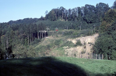 SBB, St. Gallen, Steinachtobel, Rutschpartie, Te, Aufnahme 1983