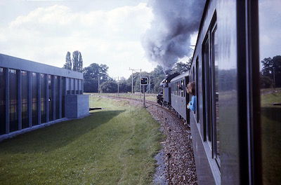 SBB, Romanshorn, Verbindungslinie von Neukirch-Egnach nach Amriswil, C 5/6 2978, Aufnahme 1977