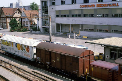SBB, Bischofszell-Nord, Aufnahme 1987