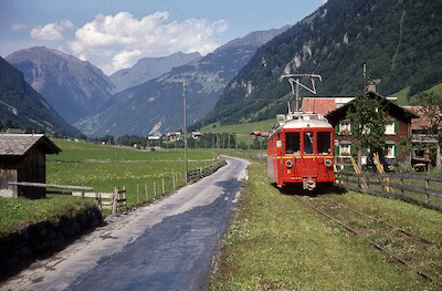 SeTB, Elm, BDe 4/4 6, Aufnahme 1968