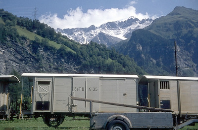 SeTB, Elm, Güterwagen K 35, Aufnahme 1968